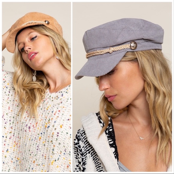 POL Newsboy Must Have Corduroy Hat - Picture 6 of 16